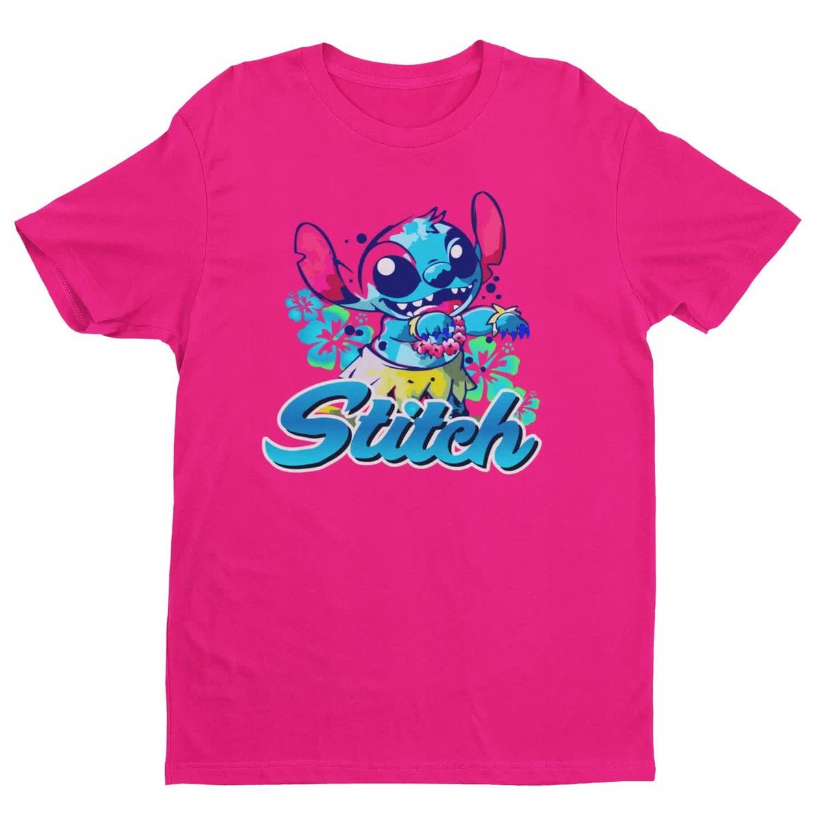 Dziecięca Koszulka Z Nadrukiem Wybór Wzorów 7 Kolorów Rozmiary - L 146-152