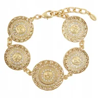 Bransoletki - BRANSOLETKA Z MONETAMI Z KOLEKCJI OLIMPIA (B23/ZWE/01AU) - miniaturka - grafika 1