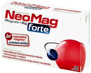 Aflofarm Neomag Forte 30 szt. - Witaminy i minerały - miniaturka - grafika 1