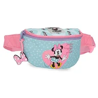 Plecaki - Disney Minnie My Happy Place Mały pasek na biodro Niebieski 27x11x6,5 cm Poliester, niebieski, Riñonera Pequeña, Mała stanika - miniaturka - grafika 1