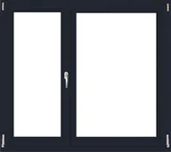 Okna - Lupol 2-szybowe fasadowe lakier kolor antracytowy O35 RU/R 1465x1435 mm - miniaturka - grafika 1