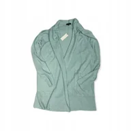 Swetry damskie - Narzutka kardigran turkusowy damski TALBOTS S - miniaturka - grafika 1