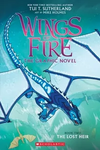 Tui T. Sutherland The Lost Heir Wings of Fire Graphic Novel 2) A Graphix Book - Obcojęzyczne książki dla dzieci i młodzieży - miniaturka - grafika 2