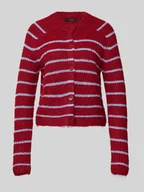 Swetry damskie - Kurtka z dzianiny o kroju regular fit z dodatkiem wełny model ‘AWESOME SHINE’ - miniaturka - grafika 1