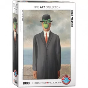 Eurographics Puzzle 1000 elementów. Syn człowieczy, Rene Magritte - Puzzle - miniaturka - grafika 1