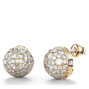 Kolczyki Guess JUBE04 457JW Złoty - Kolczyki - miniaturka - grafika 1