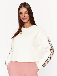Guess Bluza V3BQ16 KB3P2 Écru Regular Fit - Bluzy damskie - miniaturka - grafika 1