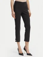 Spodnie damskie - Rinascimento Spodnie materiałowe CFC0128641003 Czarny Slim Fit - miniaturka - grafika 1