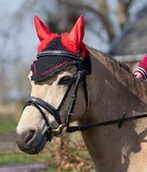 Akcesoria jeździeckie - Nauszniki DEVIL - QHP - miniaturka - grafika 1