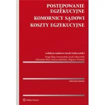 Gołaczyński Jacek Postępowanie egzekucyjne, komornicy sądowi, koszty egzekucyjne