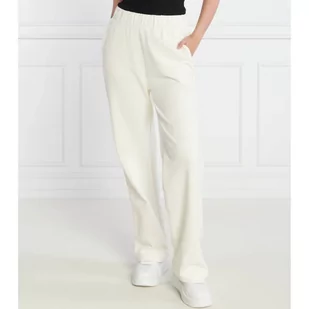 Karl Lagerfeld Spodnie dresowe kl lounge | Regular Fit - Dresy damskie - miniaturka - grafika 1