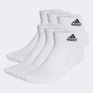 Skarpetki męskie - Skarpety za kostkę ADIDAS C SPW ANK 6P HT3442 – Biały - miniaturka - grafika 1