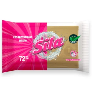 Sila, 72% Hipoalergiczne Szare Mydło, 180g - Mydła - miniaturka - grafika 1