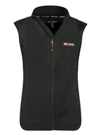 Kamizelki damskie - Canadian Peak Kamizelka polarowa w kolorze czarnym - miniaturka - grafika 1