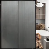 Okleiny - Długa, tęczowa folia okienna zapewniająca prywatność, naklejka statyczna, odpowiednia do szklanych drzwi w domu i biurze (50 x 300 cm) - miniaturka - grafika 1