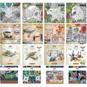 Artykuły biurowe - Fresh  Notatnik ozdobny 200x200/64K gładki FRESH - miniaturka - grafika 1