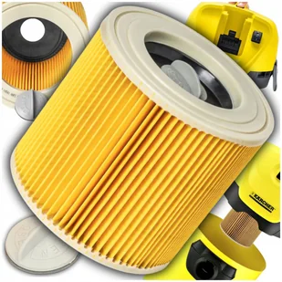 FILTR DO ODKURZACZA KARCHER WD3 WZMOCNIONY STOŻKOWY MV2 MV3 WD2 SE4001 WD2 - Filtry do odkurzaczy - miniaturka - grafika 1