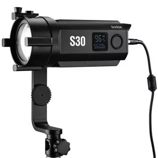 Godox Godox S30 LED lampa LED i wrota SA-08 - Lampy studyjne - miniaturka - grafika 1