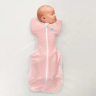 Love To Dream, Otulacz Swaddle UP ETAP1 - 1.0 TOG Original, różowy, rozmiar XS - Rożki i beciki - miniaturka - grafika 1