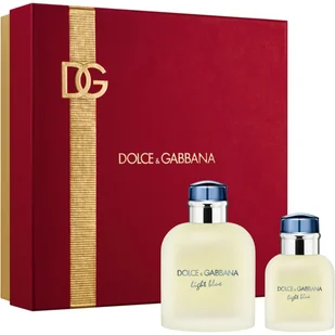 Dolce&Gabbana Light Blue Pour Homme EDT Gift Set zestaw upominkowy dla mężczyzn - Zestawy perfum męskich - miniaturka - grafika 1