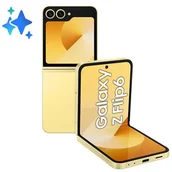 Telefony komórkowe - Samsung Galaxy Z Flip6 5G 12/256GB Żółty - miniaturka - grafika 1