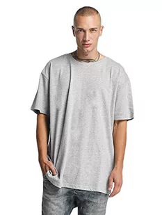 Urban Classics Męski T-shirt Heavy Oversized Tee z zakrytymi ramionami, z grubego materiału dżersejowego, dostępny w ponad 10 kolorach, rozmiar S do 5XL, szary, XL - Koszulki męskie - miniaturka - grafika 1