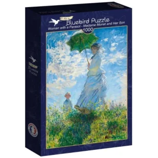 Puzzle 1000 Madam Monet z synem, Claude Monet - Puzzle - miniaturka - grafika 1