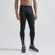 Bielizna sportowa męska - Męskie Legginsy CRAFT ADV ESSENCE WARM TIGHTS M 1909604-999000 – Czarny - miniaturka - grafika 1