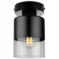 Lampy sufitowe - Lampa Sufitowa Wisząca Szklany Klosz Nowoczesna - miniaturka - grafika 1