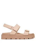Buty dla dziewczynek - Tommy Hilfiger Sandały T3A2-34284-0326 Beżowy - miniaturka - grafika 1