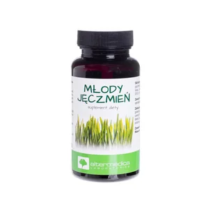 Alter Medica Medica Medica: młody jęczmień 220mg - 60 szt. - Suplementy naturalne - miniaturka - grafika 2
