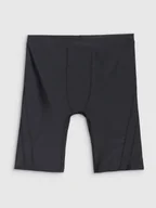 Kąpielówki męskie - 4F Kąpielówki męskie - czarne XXL - miniaturka - grafika 1