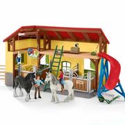 Figurki dla dzieci - Schleich Farm World Horse stable 42485 - miniaturka - grafika 1