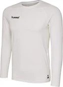 Koszulki męskie - Hummel Hummel Męska koszulka Hml First Performance Jersey L/S biały biały S 204502-9001 - miniaturka - grafika 1