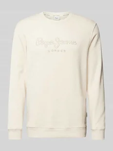 Bluza z wyhaftowanym logo model ‘Nouvel’ - Koszulki męskie - miniaturka - grafika 1