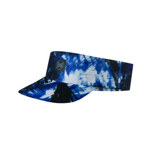 Czapki i chusty sportowe męskie - Daszek składany do biegania Buff Pack Speed Visor Zat Blue - grafika 1