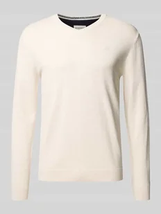 Sweter o kroju regular fit z czystej bawełny - Swetry męskie - miniaturka - grafika 1