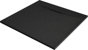 Mexen Otto brodzik kwadratowy SMC 90 x 90 cm, czarny - 4N709090 - Brodziki prysznicowe - miniaturka - grafika 1