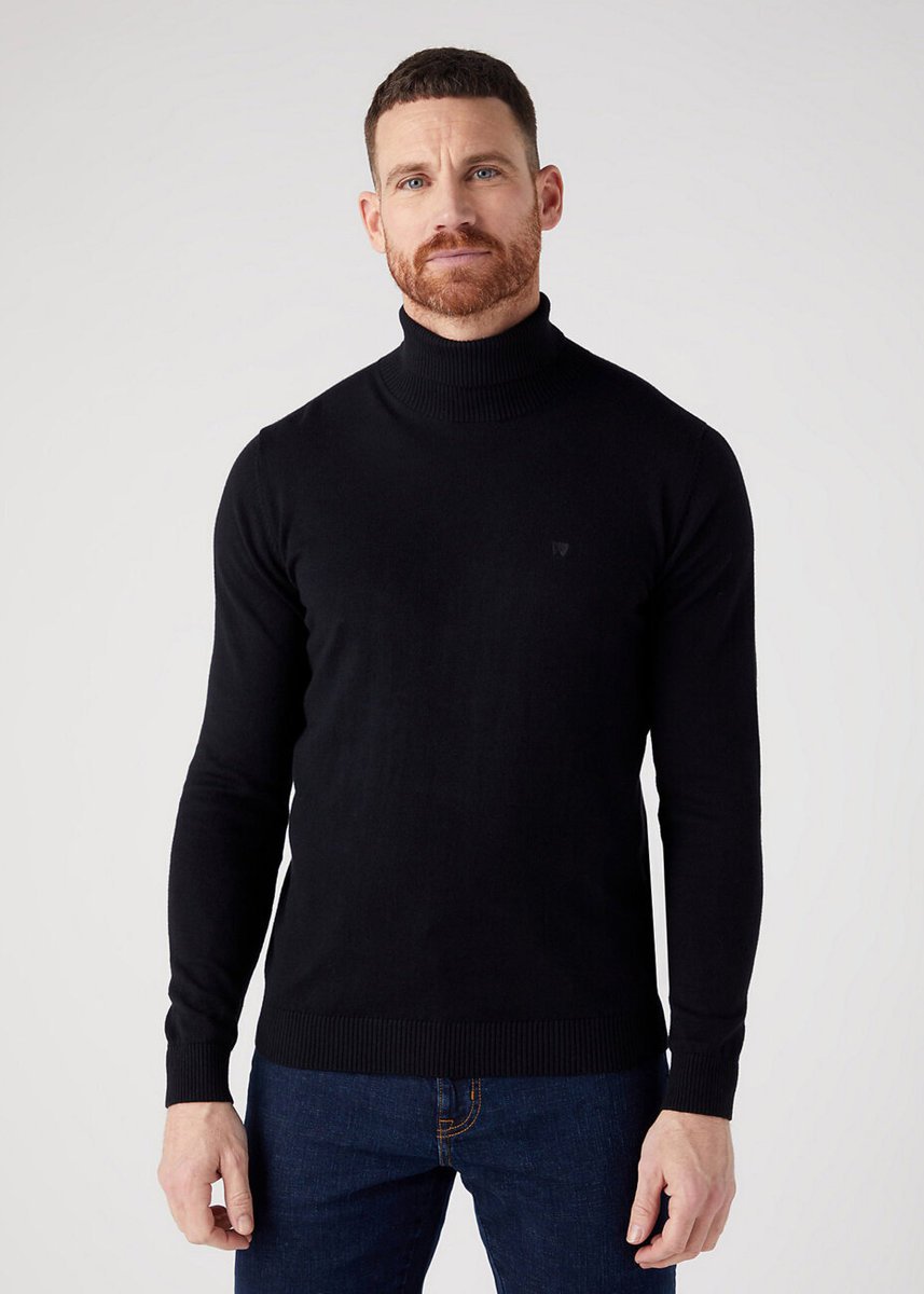 Męski sweter Wrangler ROLL NECK KNIT W8D42P100 L