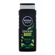 Żele pod prysznic dla mężczyzn - Nivea MEN Żel pod prysznic DEEP BOOST, 500 ml 9005800347646 - miniaturka - grafika 1