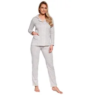 Piżamy damskie - Piżama damska koszulowa 482 cornette-s - miniaturka - grafika 1