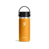 Kubki termiczne - Kubek termiczny HydroFlask Wide Mouth FlexSip Lid 16 oz/473 ml fossil - miniaturka - grafika 1