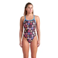 Stroje kąpielowe - Strój Kąpielowy Damski Arena Donuts Swimsuit Challenge - miniaturka - grafika 1