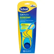 Akcesoria obuwnicze - Scholl GelActiv, wkładki do butów, codzienne, rozmiar S 35,5-40,5, 2 sztuki - miniaturka - grafika 1