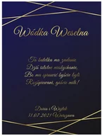 Wesele i ślub - Etykiety personalizowane na butelkę z Wódką Weselną - 9 szt. - miniaturka - grafika 1