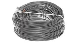 Elektrokabel Przewód instalacyjny H05V-K (LgY) 0,5 szary /100m/ T0150 LGY 1 X 0,5 SZARY - Przewody elektryczne - miniaturka - grafika 1