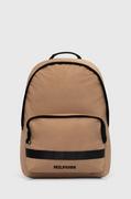 Plecaki - Tommy Hilfiger plecak męski kolor beżowy duży gładki AM0AM12202 - miniaturka - grafika 1
