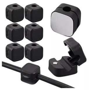 6x Uchwyt magnetyczny na kable Alogy Magnetic Cable Holder 6-pack organizacja kabli do biurka szafki ściany Czarne - Pozostałe akcesoria do telefonów 6x Uchwyt magnetyczny na kable Alogy Magnetic Cable Holder 6-pack organizacja kabli do biurka szafki ściany Czarne - Pozostałe akcesoria do telefonów - miniaturka - grafika 1