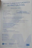 Edukacja przedszkolna - Zestaw plansz konturowych do pracy grupowej Młodsze dzieci Część 2 - Wydawnictwo Szkolne PWN - miniaturka - grafika 1