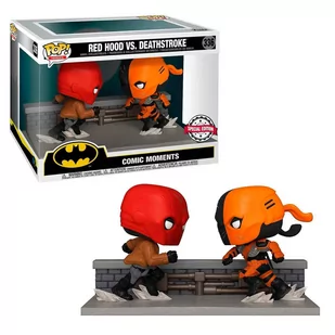 Funko POP! Comic Moments, figurka kolekcjonerska, Red Hood Vs Deathstroke, Specjalna Edycja, 336 - Figurki kolekcjonerskie - miniaturka - grafika 1
